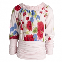 Muy Malo Bluse big flower