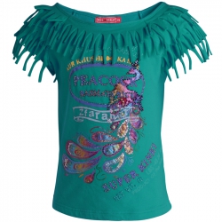 Muy Malo T-Shirt peacock lagoon