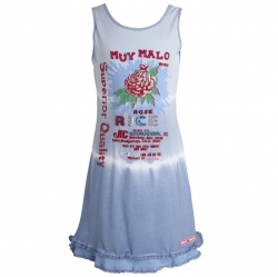 Muy Malo Batik-Kleid little boy blue