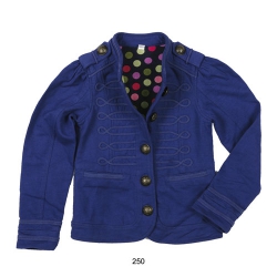 Mim-Pi Sweat-Blazer blau