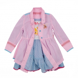 Mim-Pi Jacke soft pink-weiss Gr. 134