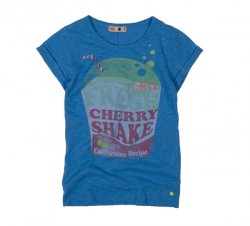 CKS T-Shirt Brooke river blue Gr. 128-8y