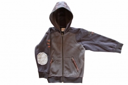 Whoopi Fleece-Jacke braun
