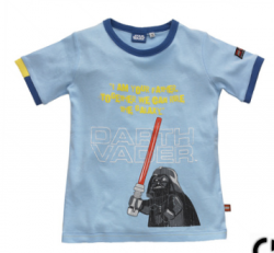 Lego Wear Kinder T-Shirt Star Wars gas blue Gr. 128