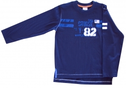 Whoopi Langarmshirt dark navy