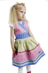 Mim-Pi Kleid soft-pink-blau-pistazie