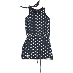 Kiezel-tje Tunika Punkte navy-weiss