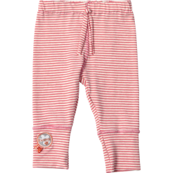 Kiezel-tje Legging Streifen orange-weiss