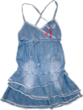 RETOUR Jeans Kleid Veronique blue denim