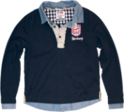 RETOUR Longsleeve/Langarm-Shirt Miguel dark navy
