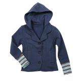 Mim-Pi Sweat-Blazer dunkelblau