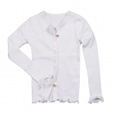Mim-Pi Basic-Cardigan weiss