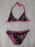 O´Neill Bikini Blumen-Muster schwarz