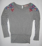 CKS Top Adede soft grey melange