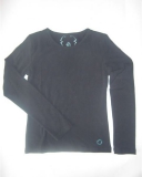 CKS Basic - Langarmshirt / Longsleeve hannah dark black wash