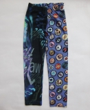 Carbone Legging 7/8 purple badges