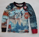 Carbone Langarmshirt / Longsleeve Eskimo-Print