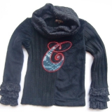 Carbone Pullover mit Schalkragen schwarz fur