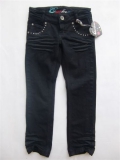 Carbone Stretch-Hose black denim