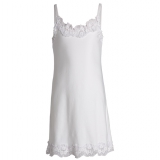 Muy Malo Jersey-Kleid weiss