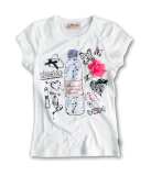Vingino T-Shirt Cyrlia real white
