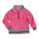 Mim-Pi Plüsch-Jacke pink
