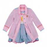 Mim-Pi Jacke soft pink-weiss