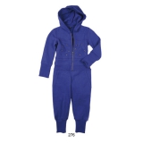 Mim-Pi Sweat Overall / Jumpsuit mit Kapuze lavendel