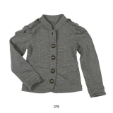 Mim-Pi Sweat-Blazer hellgrau
