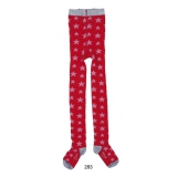 Mim-Pi Strumpfhose Stars rot-pink