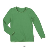 Mim-Pi Basic-Langarmshirt / Longsleeve  grün