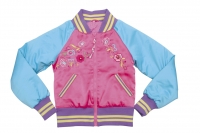 Mim-Pi Blouson-Jacke pink-türkis-gelb-lila