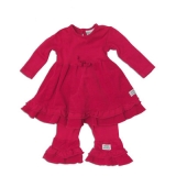 Keedo Kleid/Tunika mit Legging 2tlg. cherry red 