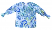 Whoopi Tunika/Bluse blau-grün