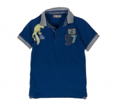 CKS Kurzarm-Polo Damas olympian blue