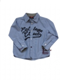Paglie Hemd Langarm hellblau