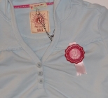 RETOUR Jeans Sweat-Jacke Marta hellblau
