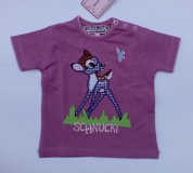 Anouk et Emile T-Shirt Bambi fuchsia