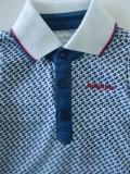 Ducky Beau Langarm-Body navy-weiss