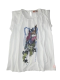 CKS T-Shirt weiss mit Print