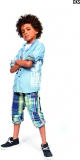 CKS Bermuda Brain Karo-Look depth blue