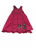Paglie Träger-Kleid in pink