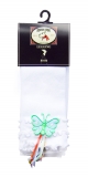 Bonnie Doon Baby Capri-Legging mit Schmetterling weiß