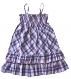 Whoopi Kleid Tunika Karo marine-pink-weiß
