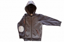 Whoopi Fleece-Jacke braun