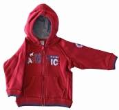 Whoopi Sweat-Jacke caminrot