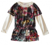 Whoopi Shirt / Longsleeve mit Alloverdruck