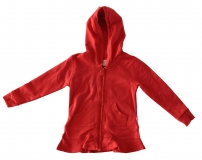 Whoopi Sweat-Kapuzen-Jacke spicy orange