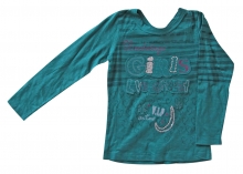 Whoopi Shirt / Longsleeve azurgreen