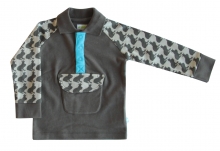 Ducky Beau Jungs Poloshirt dark brown